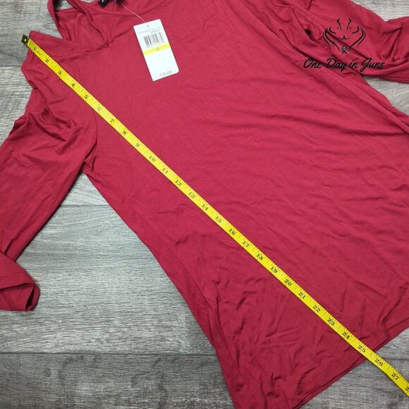 Cable & Gauge Cold Shoulder Long Sleeve Top Size M - Picture 4 of 5